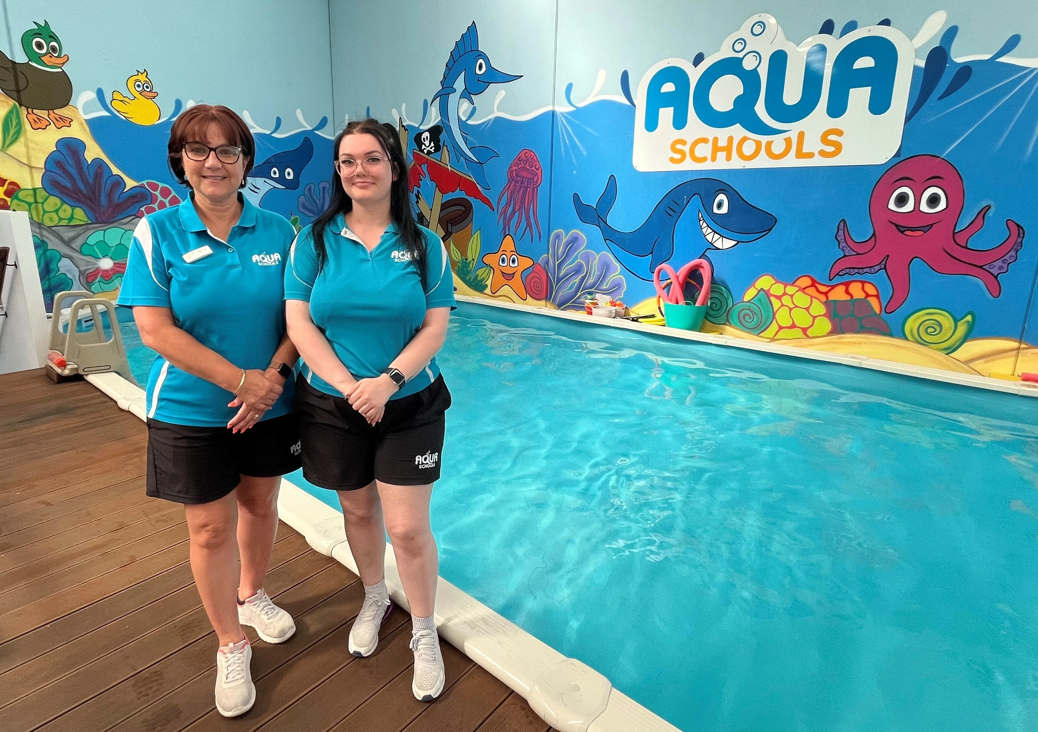 Learn to swim | AQUA Schools Sunbury | Small Classes | Private Centre